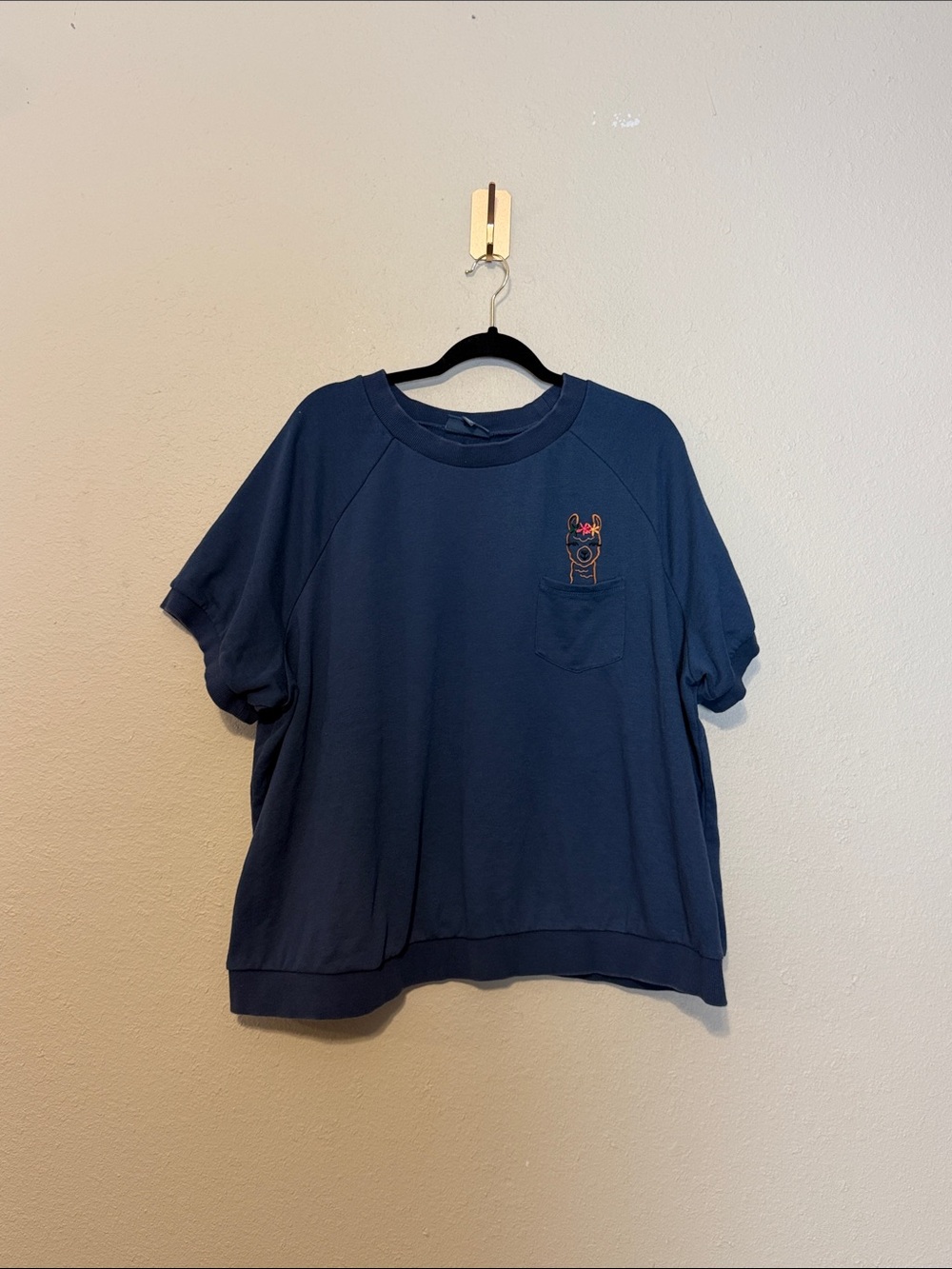 ModCloth Llama Pocket sweatshirt Size 3X